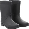 VIDAXL - Bottes de pluie noir taille 45 pvc