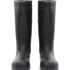 VIDAXL - Bottes de pluie noir taille 45 pvc
