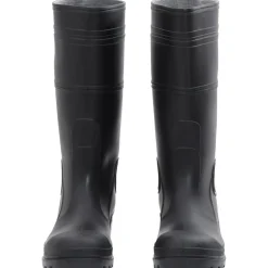 VIDAXL - Bottes de pluie noir taille 41 pvc