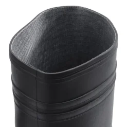 VIDAXL - Bottes de pluie noir taille 41 pvc