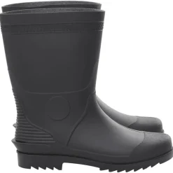 VIDAXL - Bottes de pluie noir taille 44 pvc