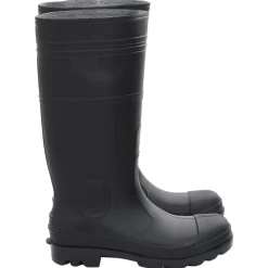 VIDAXL - Bottes de pluie noir taille 43 pvc