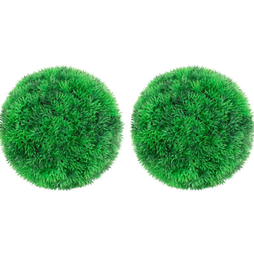 VIDAXL - Boules de buis artificielles 2 pcs 22 cm