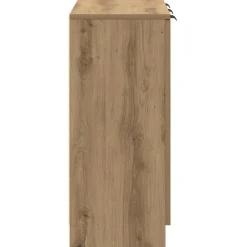 VIDAXL - Buffet chêne artisanal 90,5x30x70 cm bois d'ingénierie