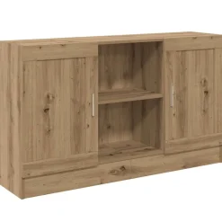 VIDAXL - Buffet chêne artisanal 120x30,5x70 cm bois d'ingénierie