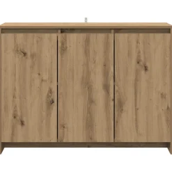 VIDAXL - Buffet chêne artisanal 102x33x75 cm bois d'ingénierie