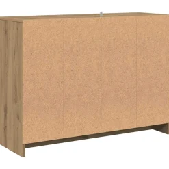 VIDAXL - Buffet chêne artisanal 102x33x75 cm bois d'ingénierie