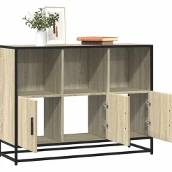 VIDAXL - Buffet chêne sonoma 100x35x76 cm bois d'ingénierie