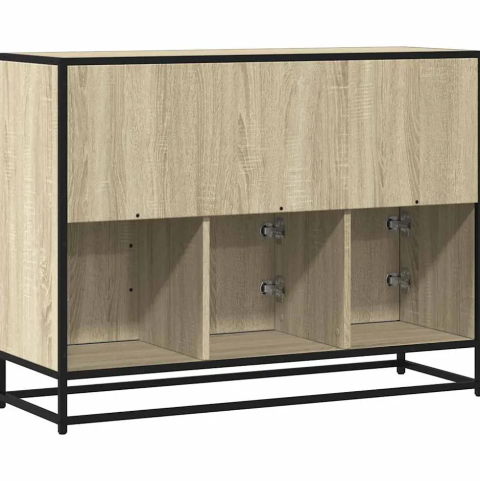 VIDAXL - Buffet chêne sonoma 100x35x76 cm bois d'ingénierie