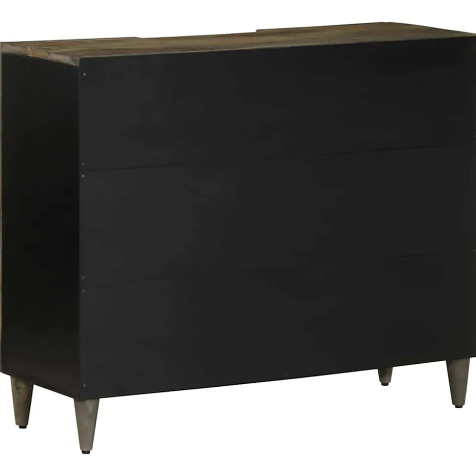 VIDAXL - Buffet 90x33x75 cm bois massif de manguier