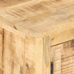 VIDAXL - Buffet 120x30x76 cm bois de manguier brut