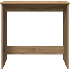 VIDAXL - Bureau chêne artisanal 80x40x75 cm bois d'ingénierie