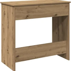 VIDAXL - Bureau chêne artisanal 80x40x75 cm bois d'ingénierie