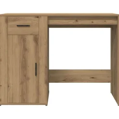 VIDAXL - Bureau chêne artisanal 100x49x75 cm bois d'ingénierie