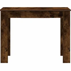 VIDAXL - Bureau chêne fumé 100x45x75 cm bois d'ingénierie