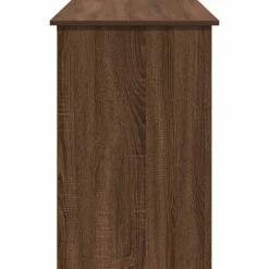 VIDAXL - Bureau chêne marron 102x50x75 cm bois d'ingénierie