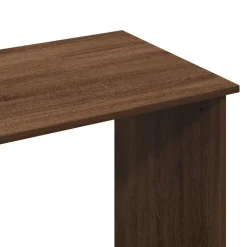VIDAXL - Bureau chêne marron 80x40x75 cm bois d'ingénierie