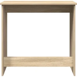 VIDAXL - Bureau chêne sonoma 80x40x75 cm aggloméré