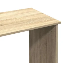 VIDAXL - Bureau chêne sonoma 80x40x75 cm aggloméré