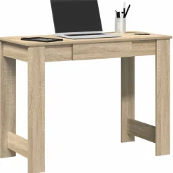 VIDAXL - Bureau chêne sonoma 100x45x75 cm bois d'ingénierie