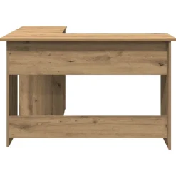 VIDAXL - Bureau d'angle chêne artisanal 120x140x75 cm bois d'ingénierie