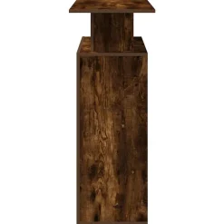 VIDAXL - Bureau de réception chêne fumé 100x40x104 cm bois d'ingénierie