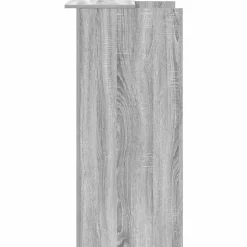 VIDAXL - Bureau de réception sonoma gris 55x50x103,5 cm bois ingénierie