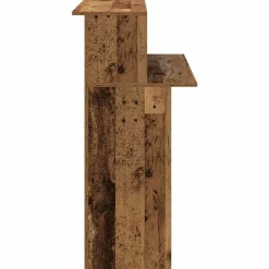 VIDAXL - Bureau de réception vieux bois 100x50x103,5cm bois d'ingénierie