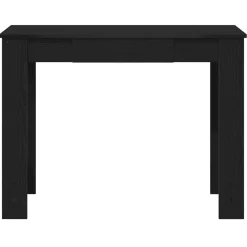 VIDAXL - Bureau noir 100x45x75 cm bois d'ingénierie