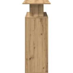 VIDAXL - Bureau réception chêne artisanal 100x40x104 cm bois ingénierie