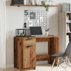VIDAXL - Bureau vieux bois 100x50x75 cm bois d'ingénierie