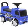 VIDAXL - Camion à pédales mercedes-benz bleu