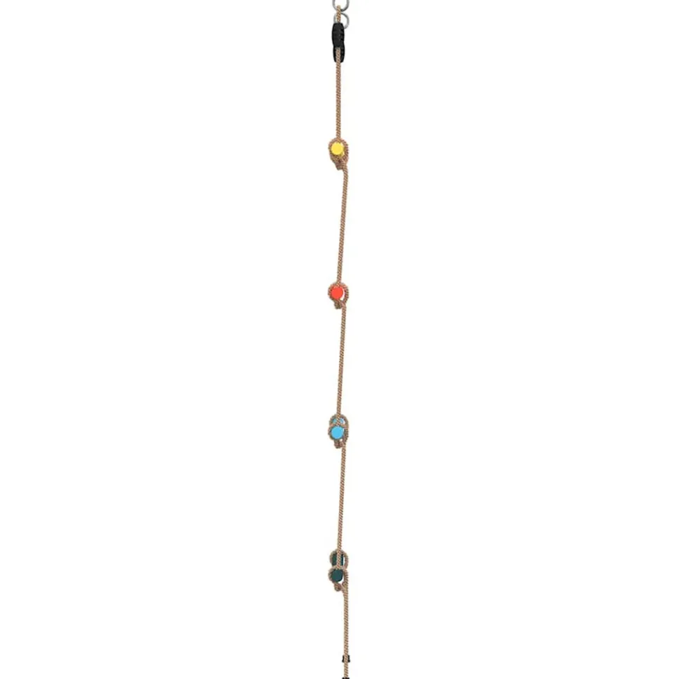 VIDAXL - Échelle de corde pour enfants avec 4 échelons multicolore