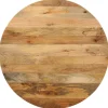 VIDAXL - Dessus de table ø 80x2,5 cm rond bois de manguier massif
