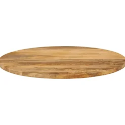 VIDAXL - Dessus de table ø 80x2,5 cm rond bois de manguier massif