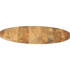 VIDAXL - Dessus de table ø 80x2,5 cm rond bois de manguier massif