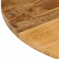 VIDAXL - Dessus de table ø 80x2,5 cm rond bois de manguier massif