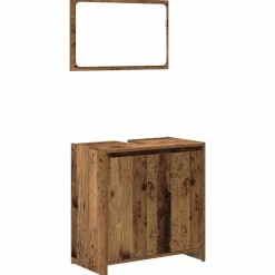 VIDAXL - Ensemble de meubles salle de bain 3 pcs bois d'ingénierie