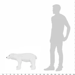 VIDAXL - Jouet en peluche ours polaire blanc xxl