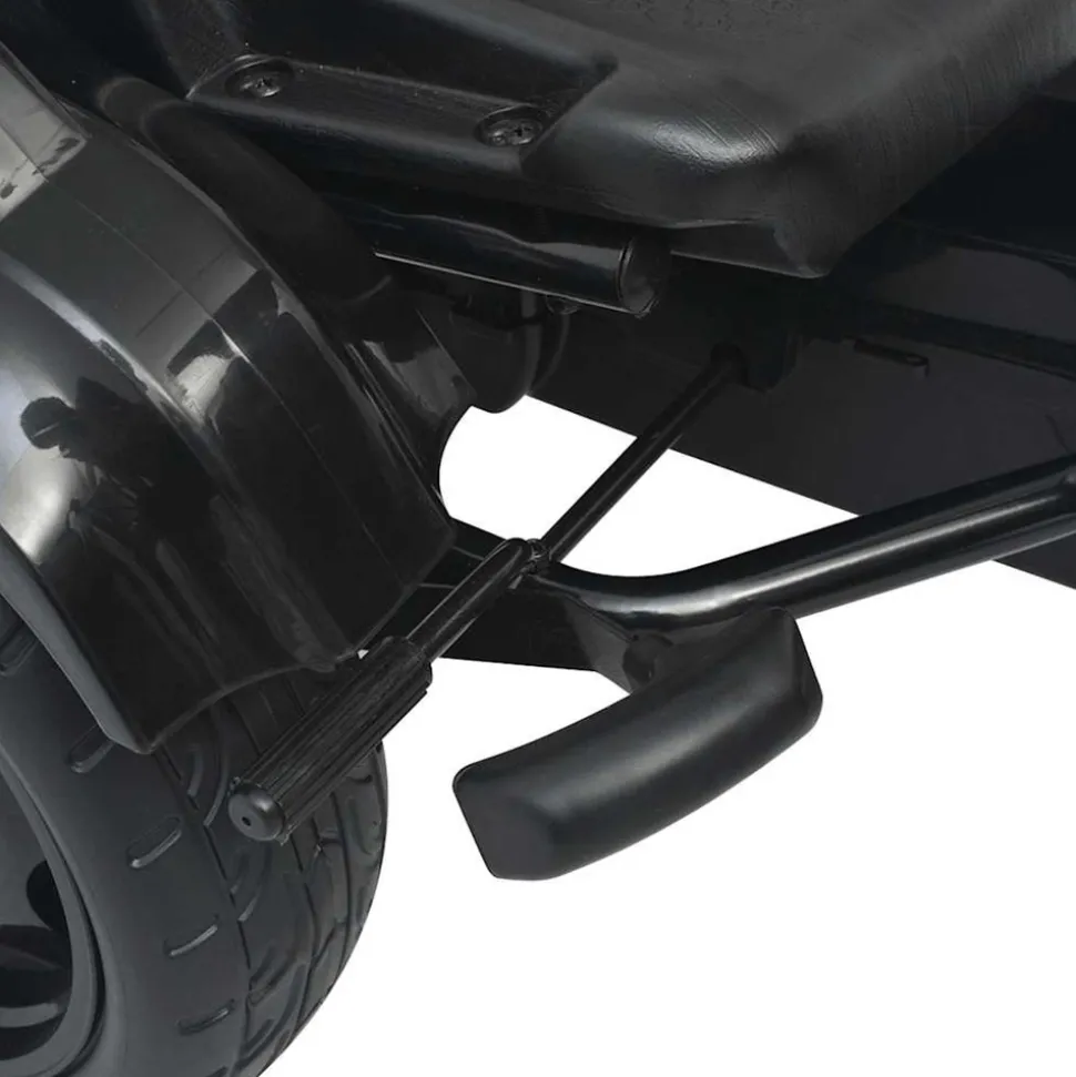 VIDAXL - Kart à pédale avec siège ajustable noir
