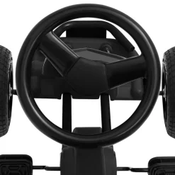 VIDAXL - Kart à pédales avec pneus noir