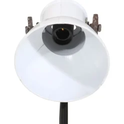 VIDAXL - Lampadaire 25 w blanc 35x35x65/95 cm e27