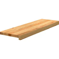 VIDAXL - Marches d'escalier 12 pcs marron clair 80x25x2 cm chêne massif