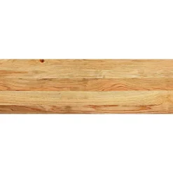 VIDAXL - Marches d'escalier 4 pcs marron clair 80x25x2 cm chêne massif