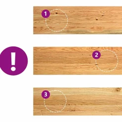 VIDAXL - Marches d'escalier 4 pcs marron clair 80x25x2 cm chêne massif