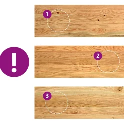 VIDAXL - Marches d'escalier 8 pcs marron clair 70x30x2 cm chêne massif