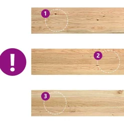 VIDAXL - Marches d'escalier 16pcs non traité 90x30x2cm bois chêne massif