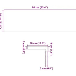 VIDAXL - Marches d'escalier 16pcs non traité 90x30x2cm bois chêne massif