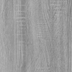 VIDAXL - Meuble lavabo avec bassin intégré sonoma gris bois d'ingénierie