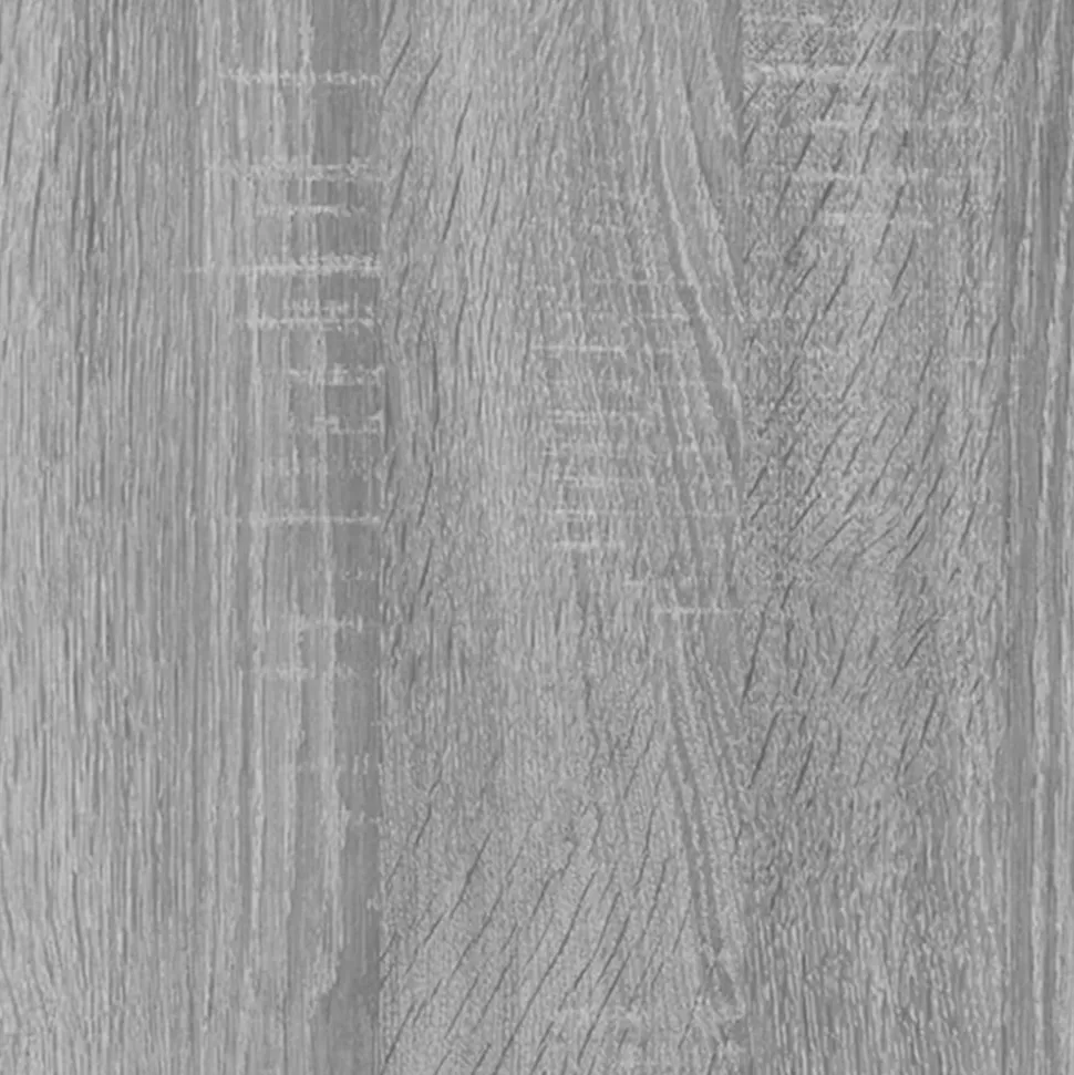 VIDAXL - Meuble lavabo avec bassin intégré sonoma gris bois d'ingénierie